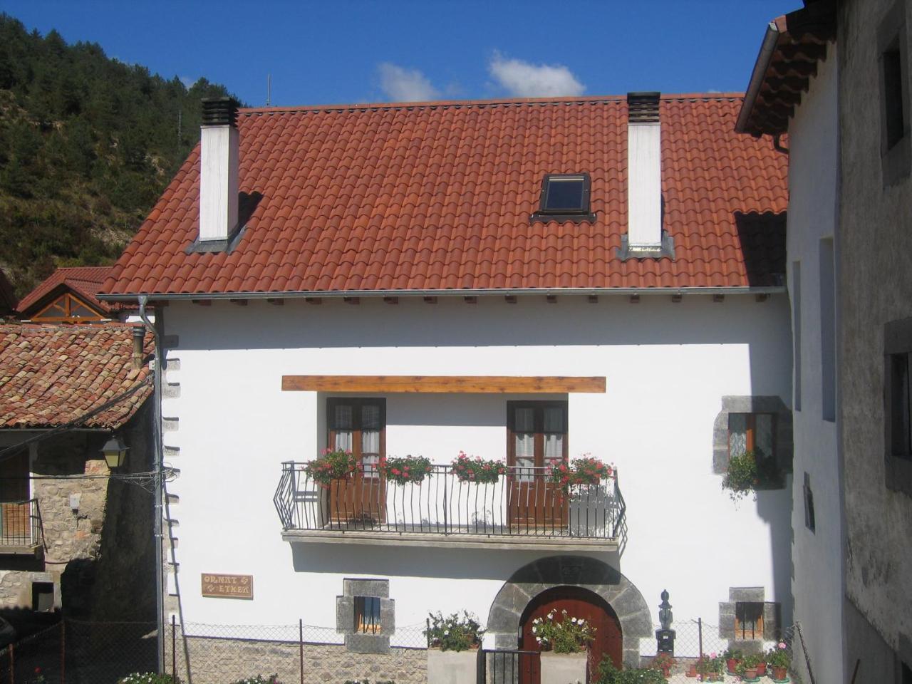 Casa Rural Ornat Etxea Vidangoz 外观 照片