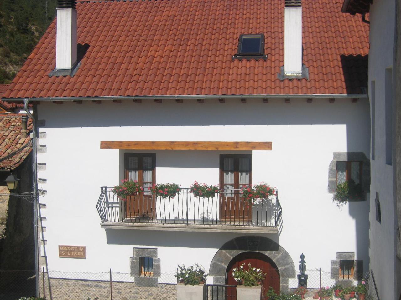 Casa Rural Ornat Etxea Vidangoz 外观 照片